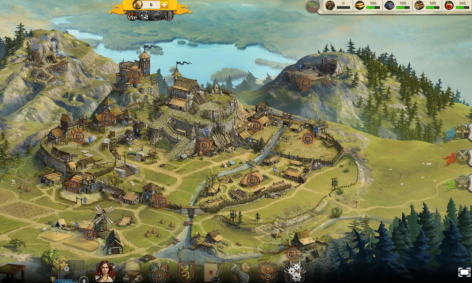 картинки и скриншоты онлайн игры Княжеские войны